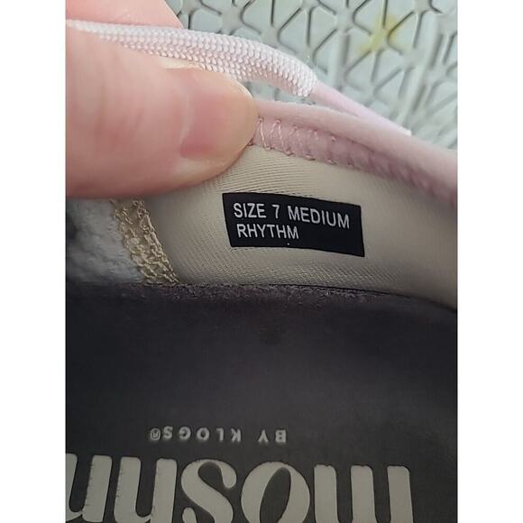 Klogs Moshn Rhythm WMS SZ 7M Shoes Orthotic Walking Blue Pink Oil Slip Resistant - Picture 9 of 12